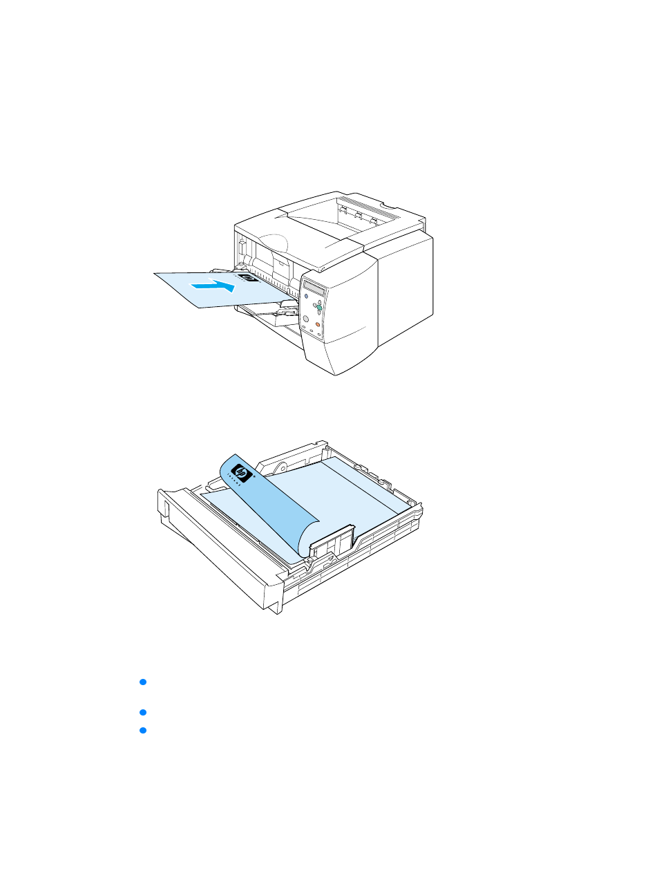 Printing on letterhead, prepunched, or | HP 2300dn User Manual | Page 44 / 196
