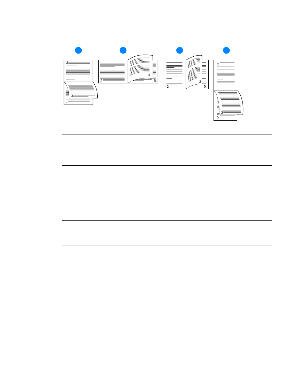 Layout options for printing on both sides | HP 2300dn User Manual | Page 46 / 196