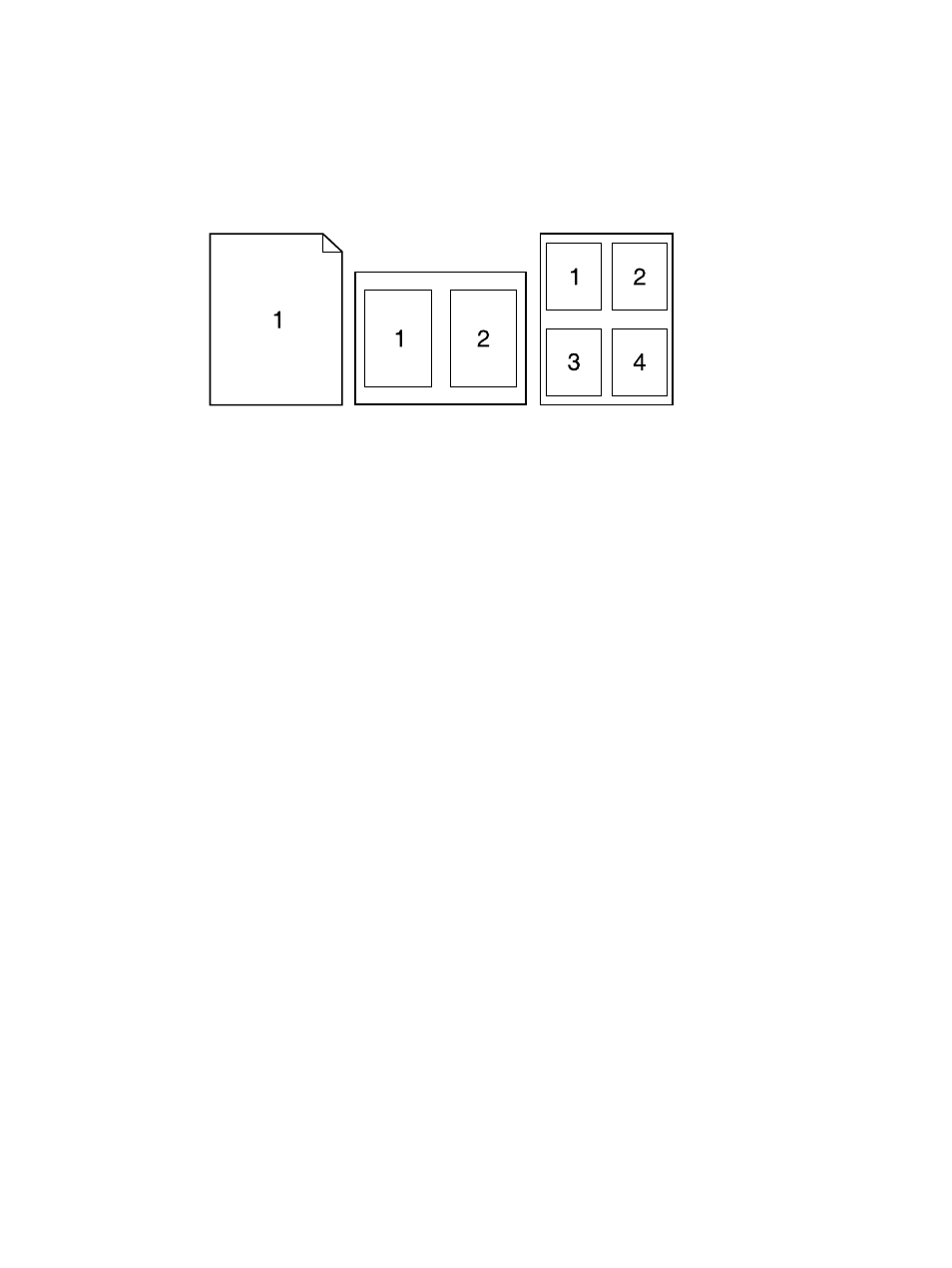 Setting a custom paper size, Printing multiple pages on one sheet of paper | HP 2300dn User Manual | Page 52 / 196