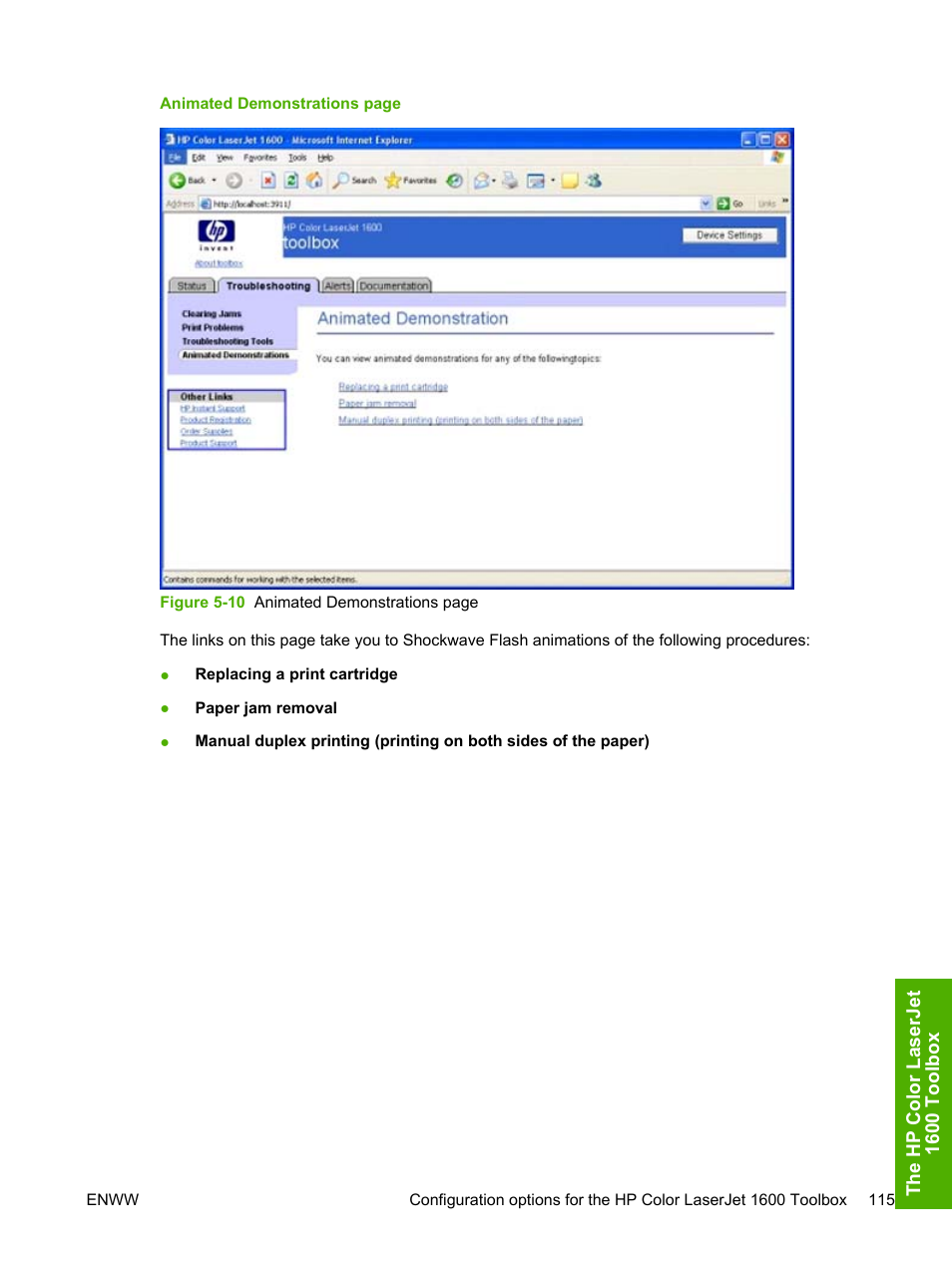 HP 1600 User Manual | Page 129 / 184