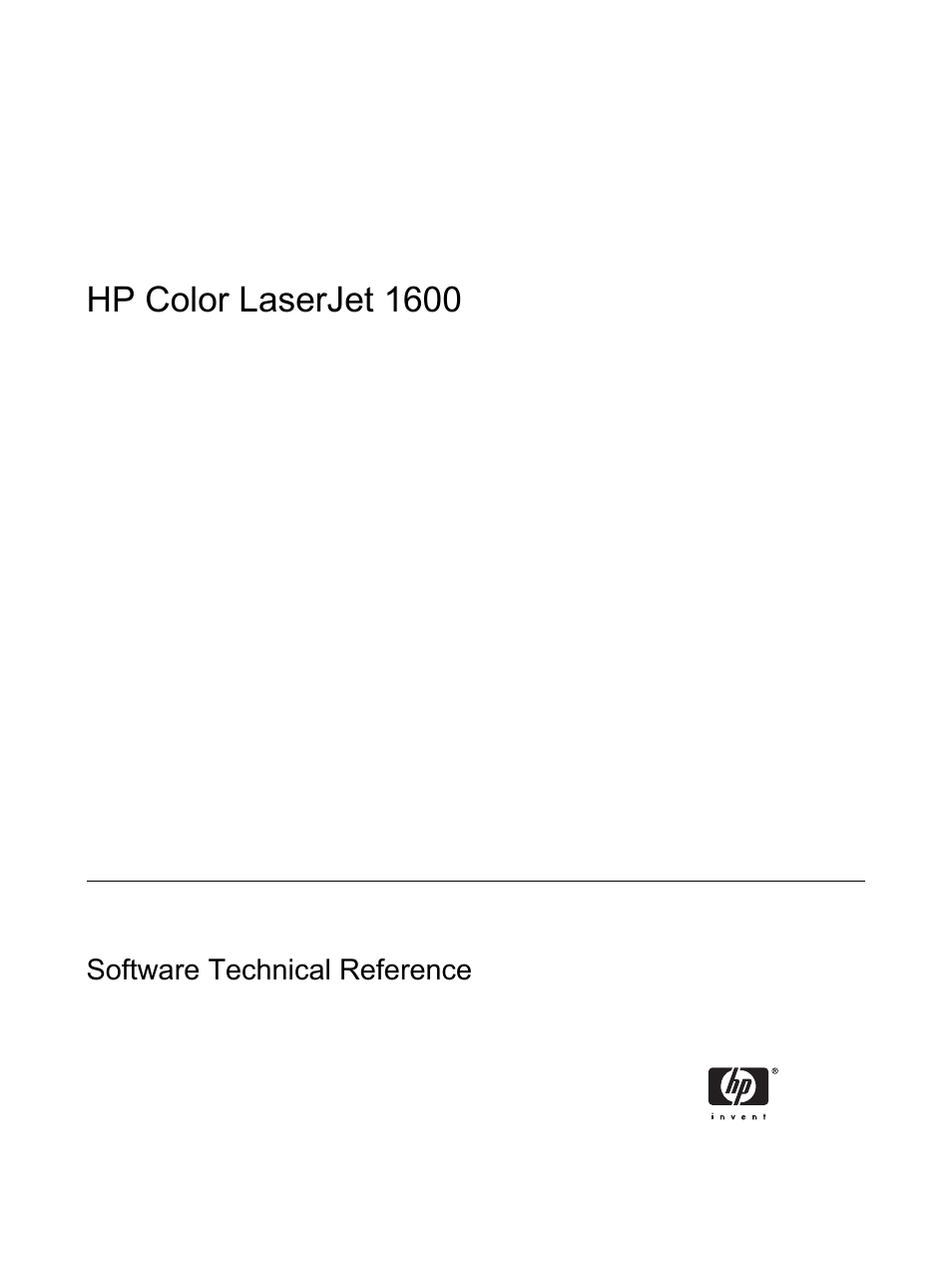 Hp color laserjet 1600 | HP 1600 User Manual | Page 3 / 184