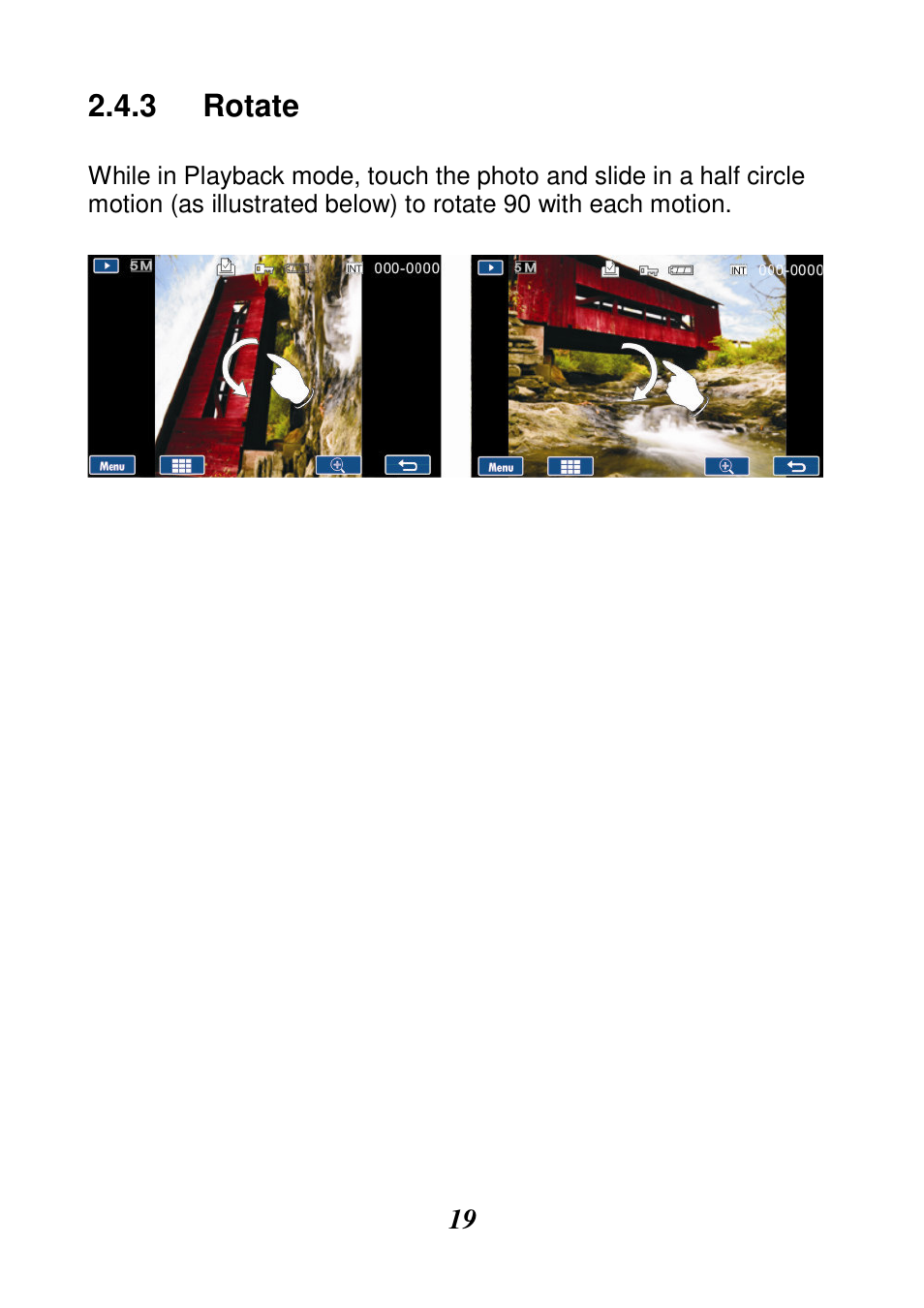 Rotate | HP V506AU User Manual | Page 20 / 99