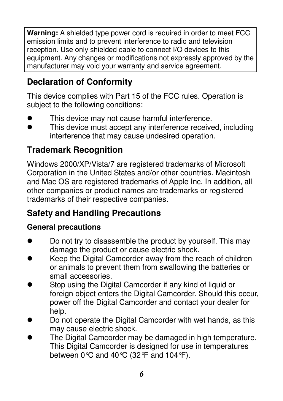 HP V506AU User Manual | Page 7 / 99