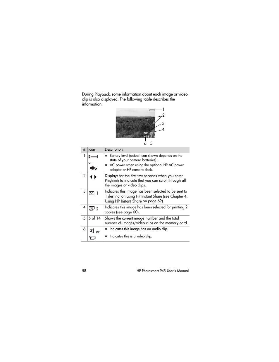 HP PhotoSmart 945 User Manual | Page 58 / 150