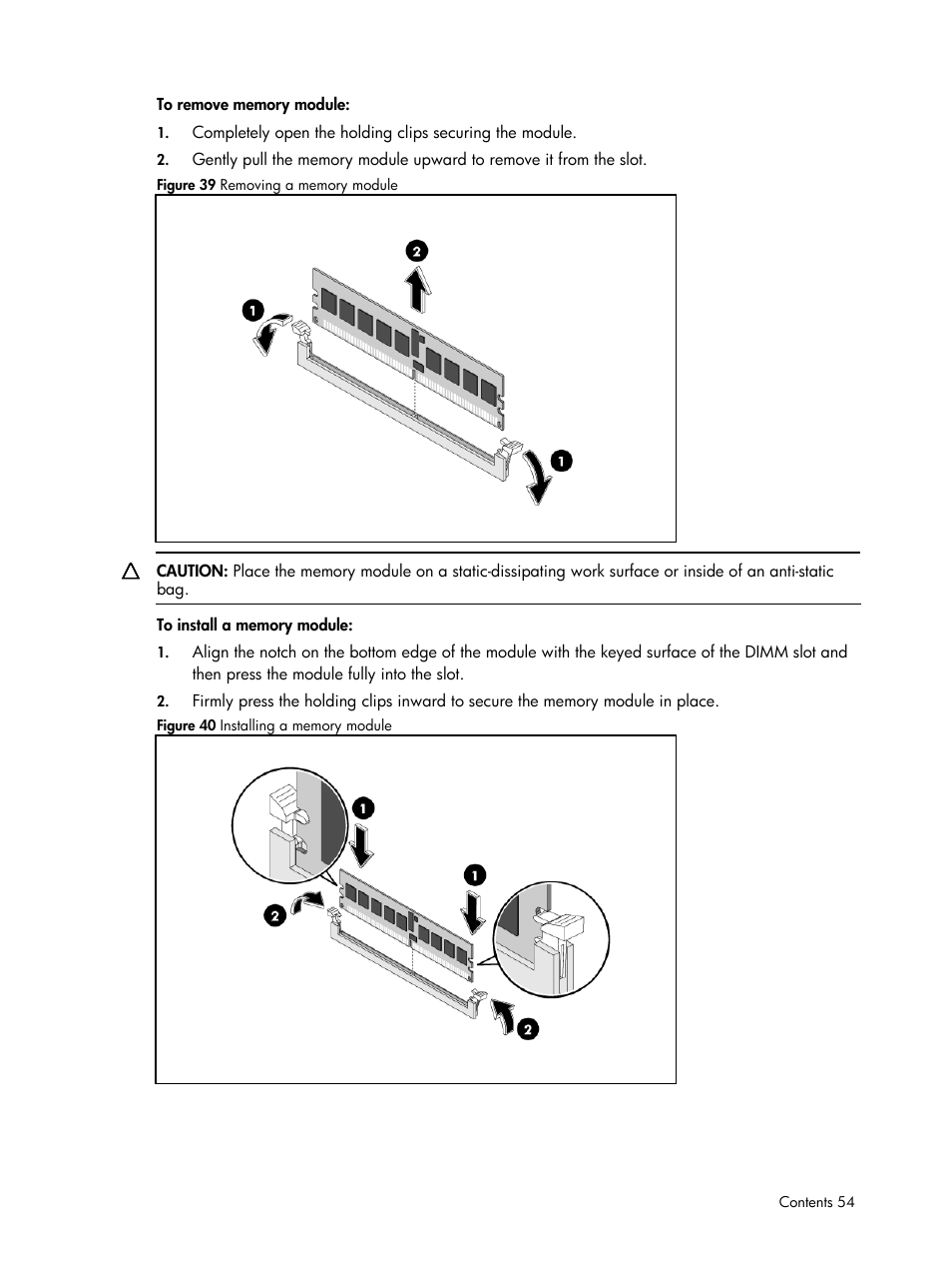 HP DL185 User Manual | Page 54 / 103