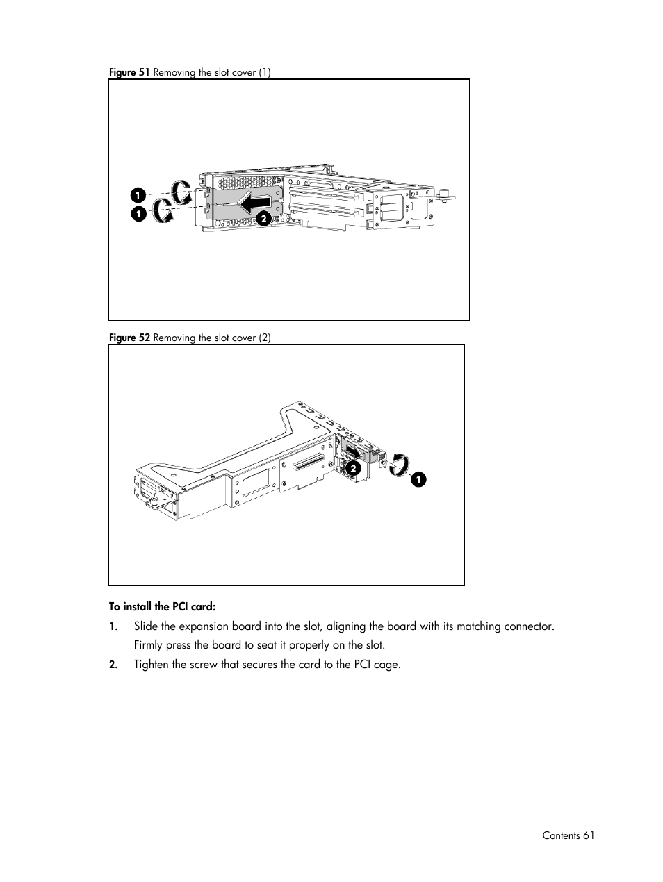 HP DL185 User Manual | Page 61 / 103