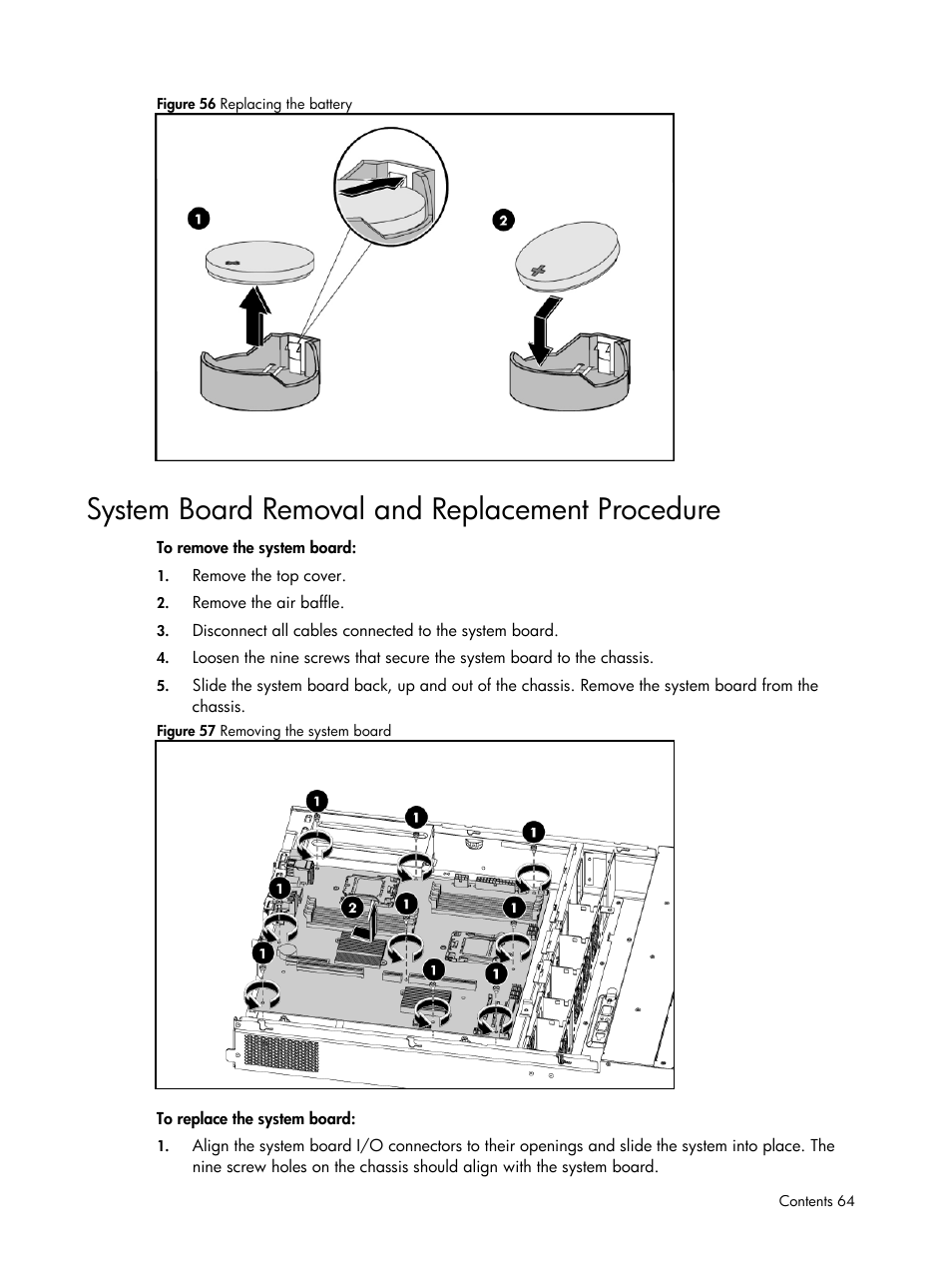 System board removal and replacement procedure | HP DL185 User Manual | Page 64 / 103