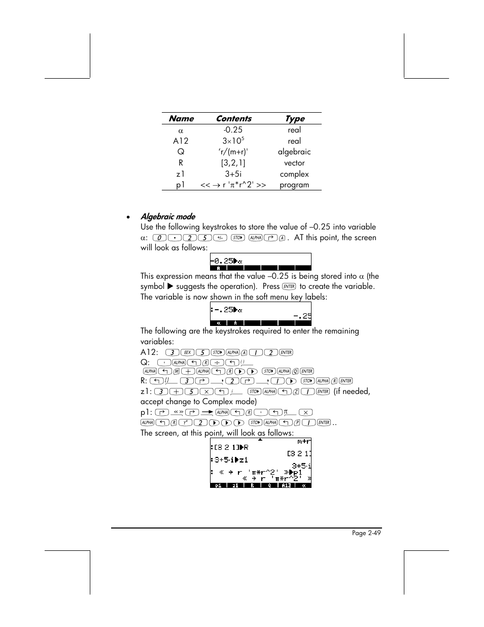 HP 49g+ User Manual | Page 104 / 862
