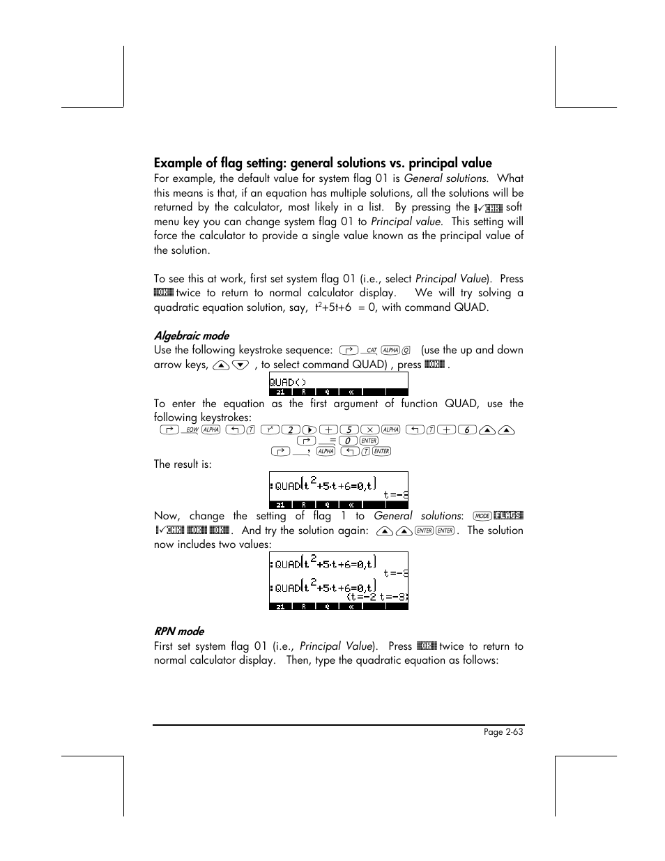 HP 49g+ User Manual | Page 118 / 862