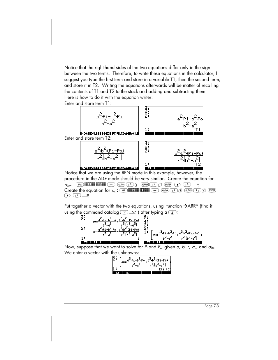 HP 49g+ User Manual | Page 233 / 862