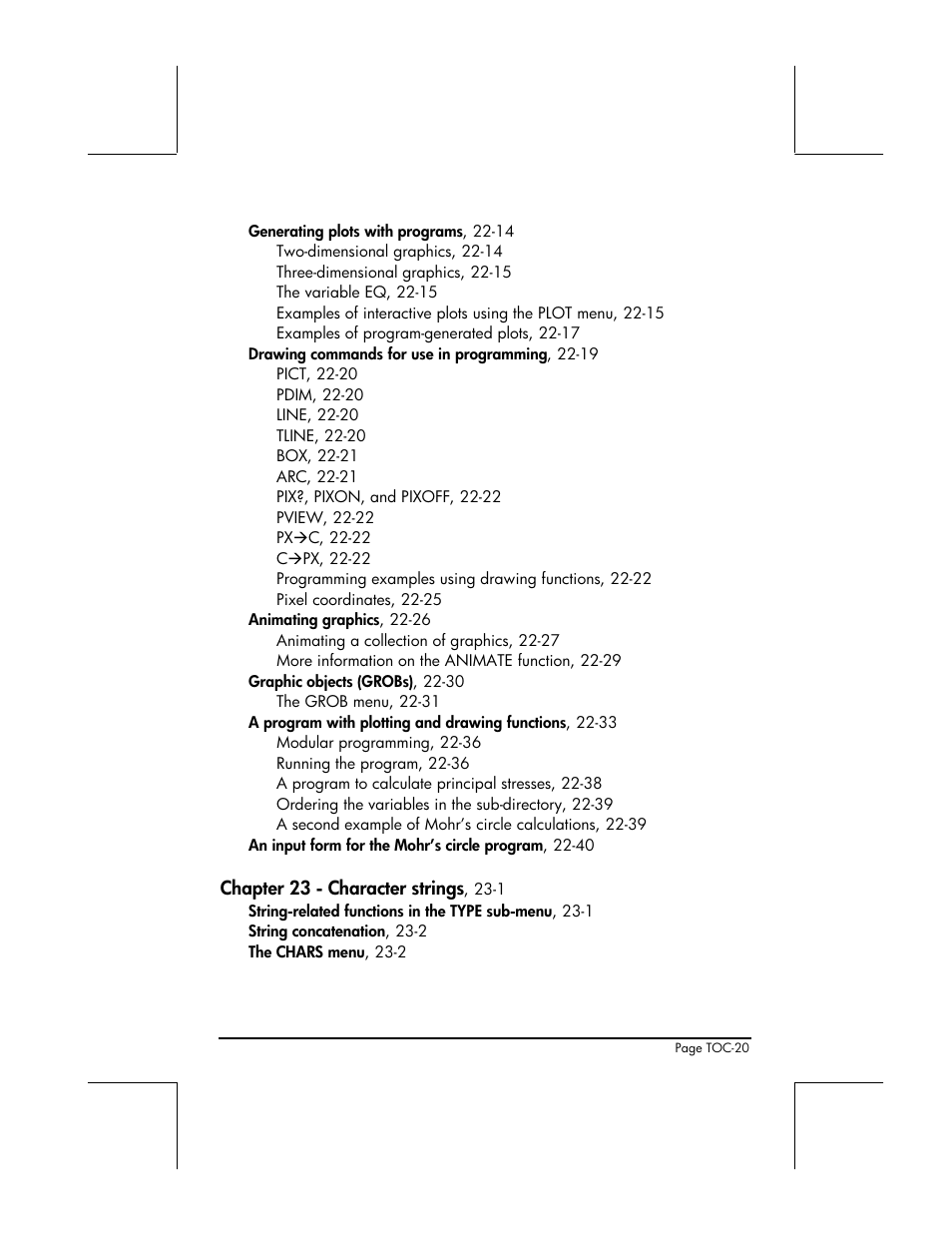 HP 49g+ User Manual | Page 24 / 862
