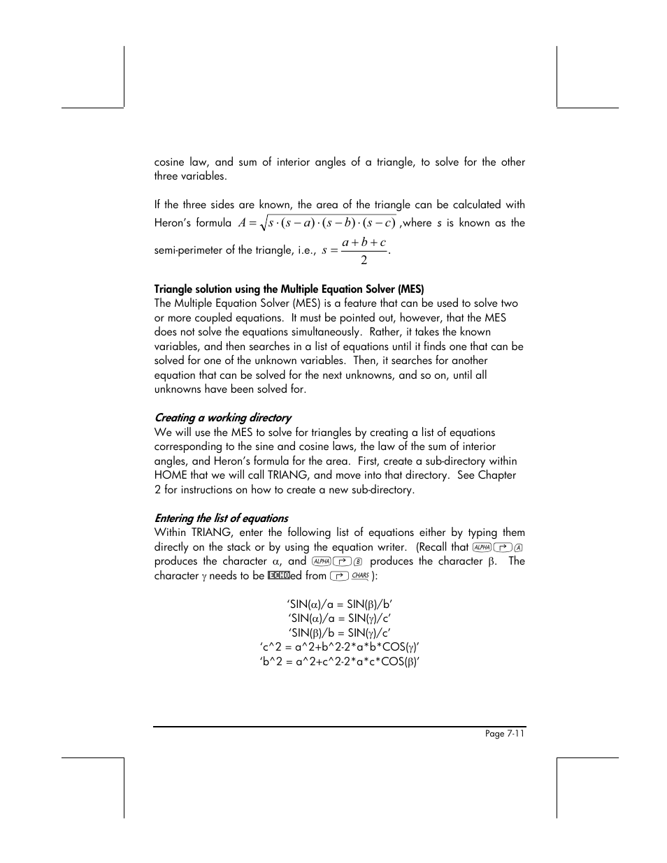 HP 49g+ User Manual | Page 241 / 862