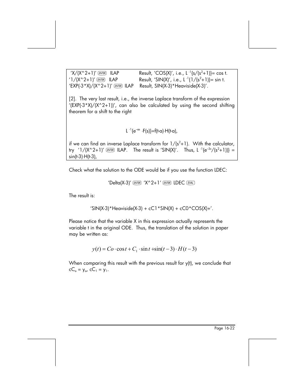 HP 49g+ User Manual | Page 496 / 862