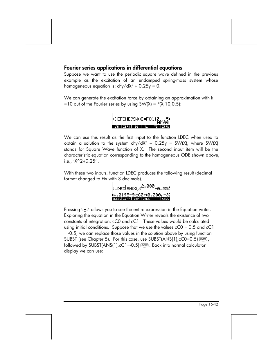 HP 49g+ User Manual | Page 516 / 862