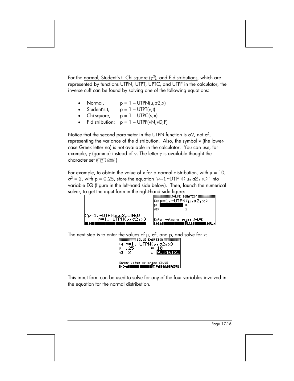 HP 49g+ User Manual | Page 565 / 862