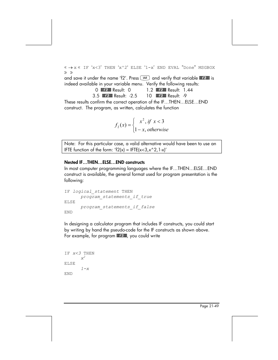 HP 49g+ User Manual | Page 694 / 862