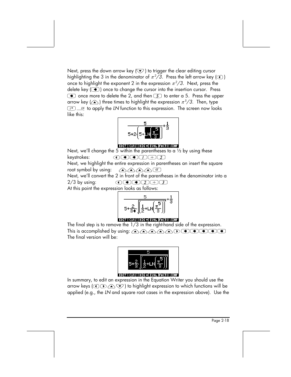 HP 49g+ User Manual | Page 73 / 862