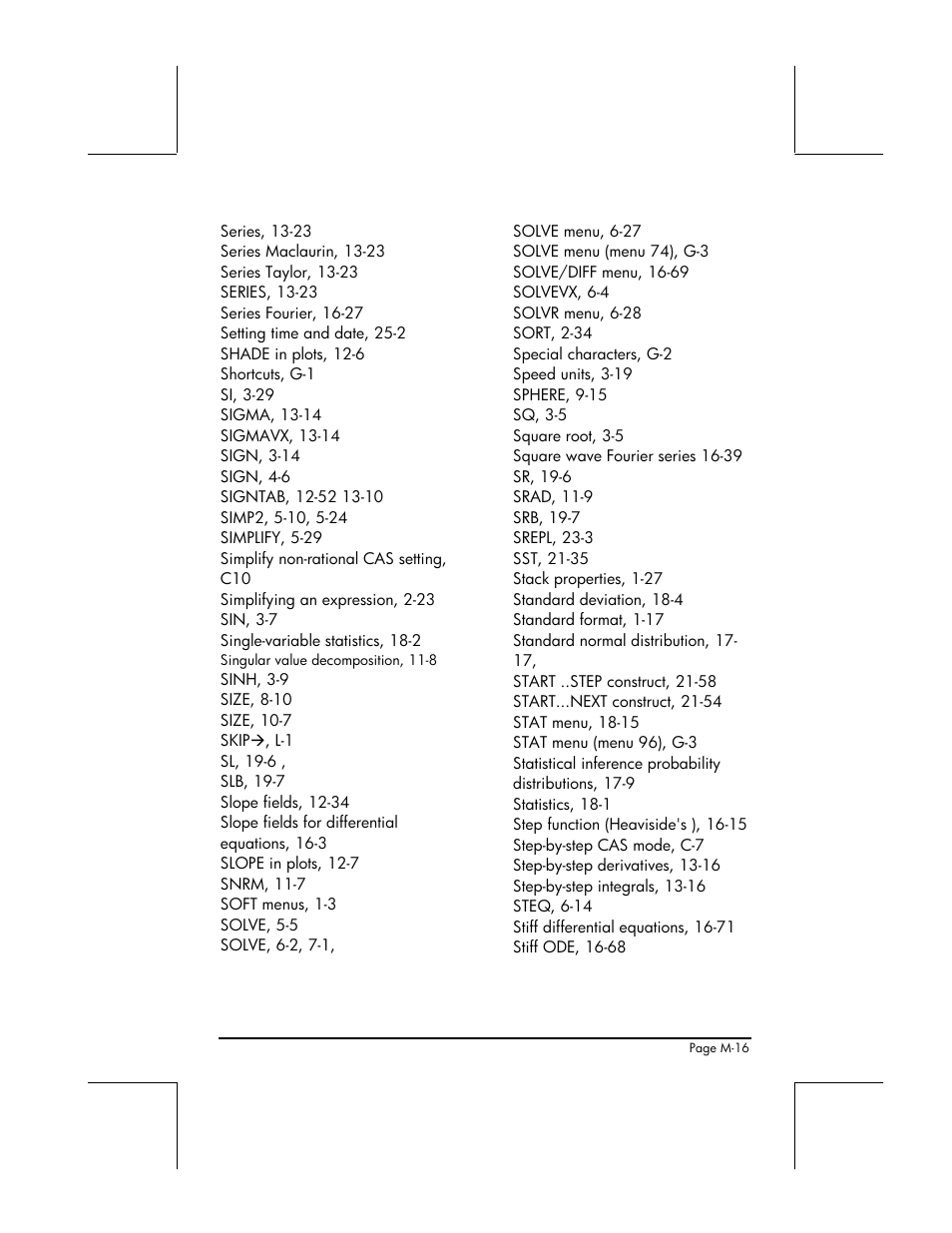 HP 49g+ User Manual | Page 854 / 862