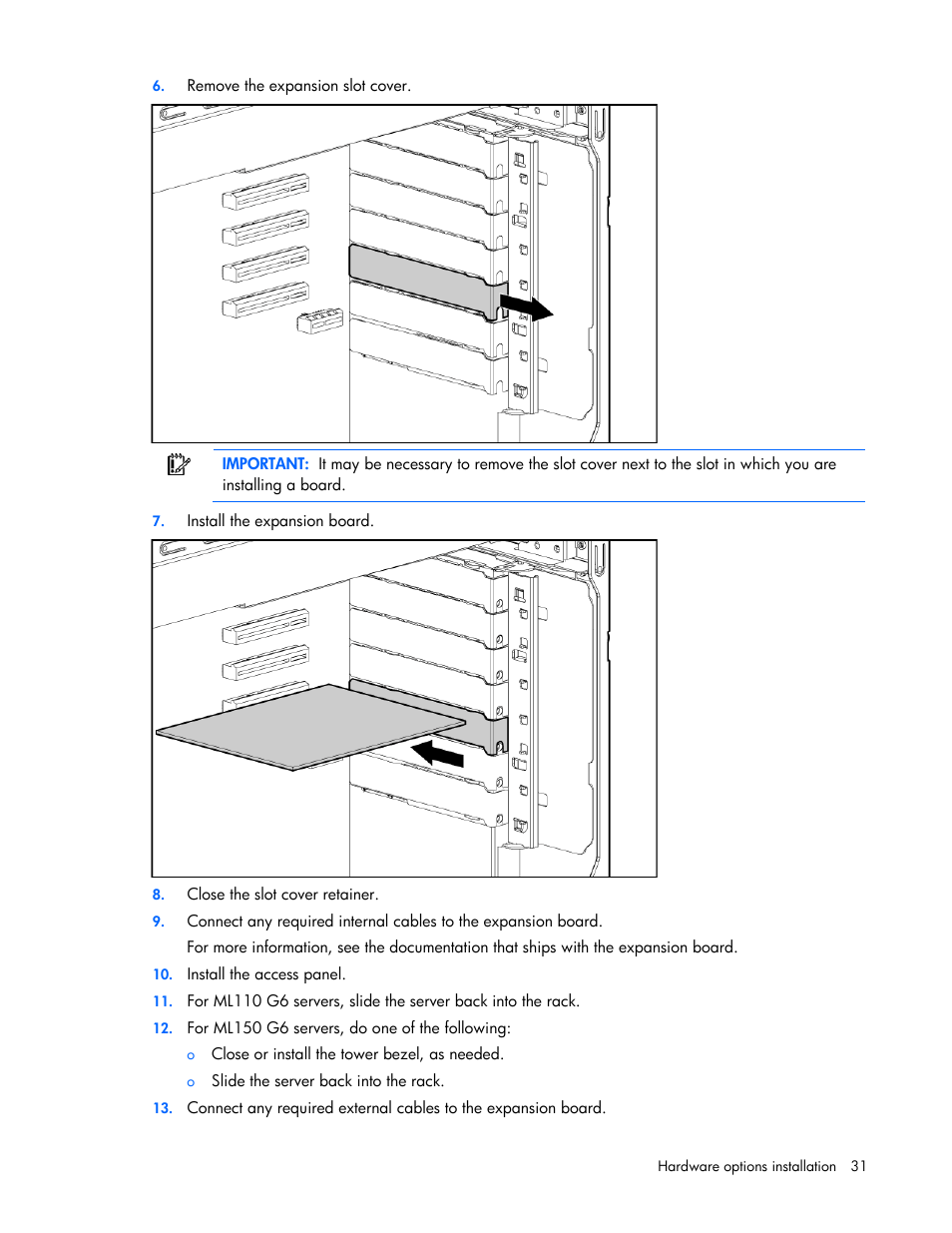 HP ML100 User Manual | Page 31 / 111