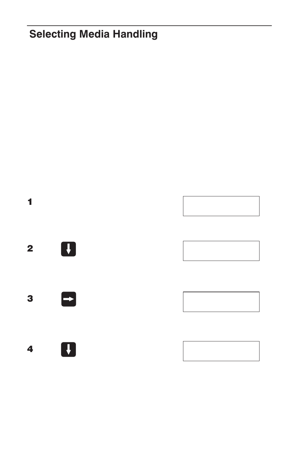 Selecting media handling | HP T3304 User Manual | Page 34 / 42