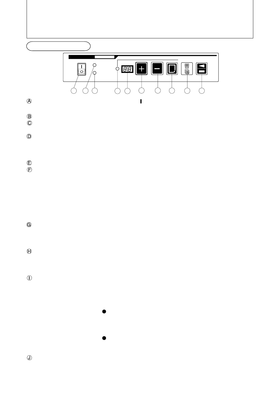 Control functions | HP WPP User Manual | Page 6 / 15