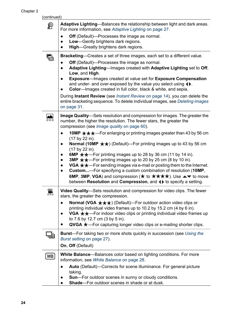 HP PhotoSmart R967 User Manual | Page 24 / 62