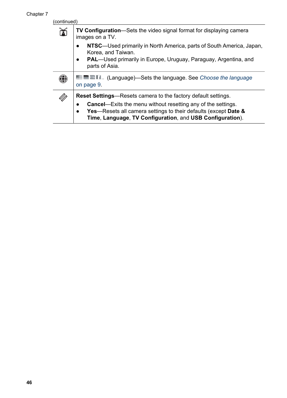 HP PhotoSmart R967 User Manual | Page 46 / 62