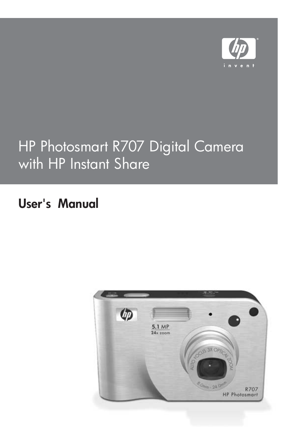 HP R707 User Manual | 191 pages