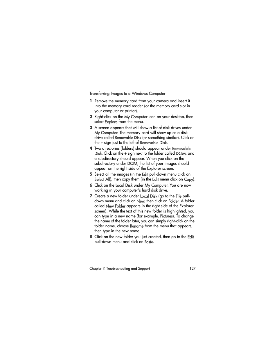 HP R707 User Manual | Page 127 / 191