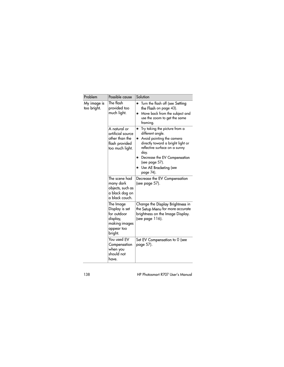 HP R707 User Manual | Page 138 / 191