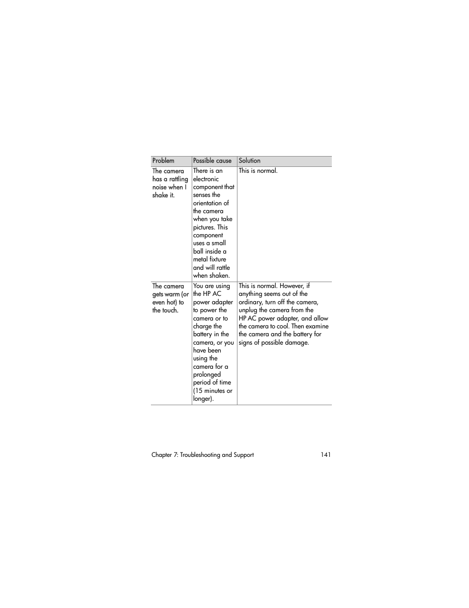 HP R707 User Manual | Page 141 / 191