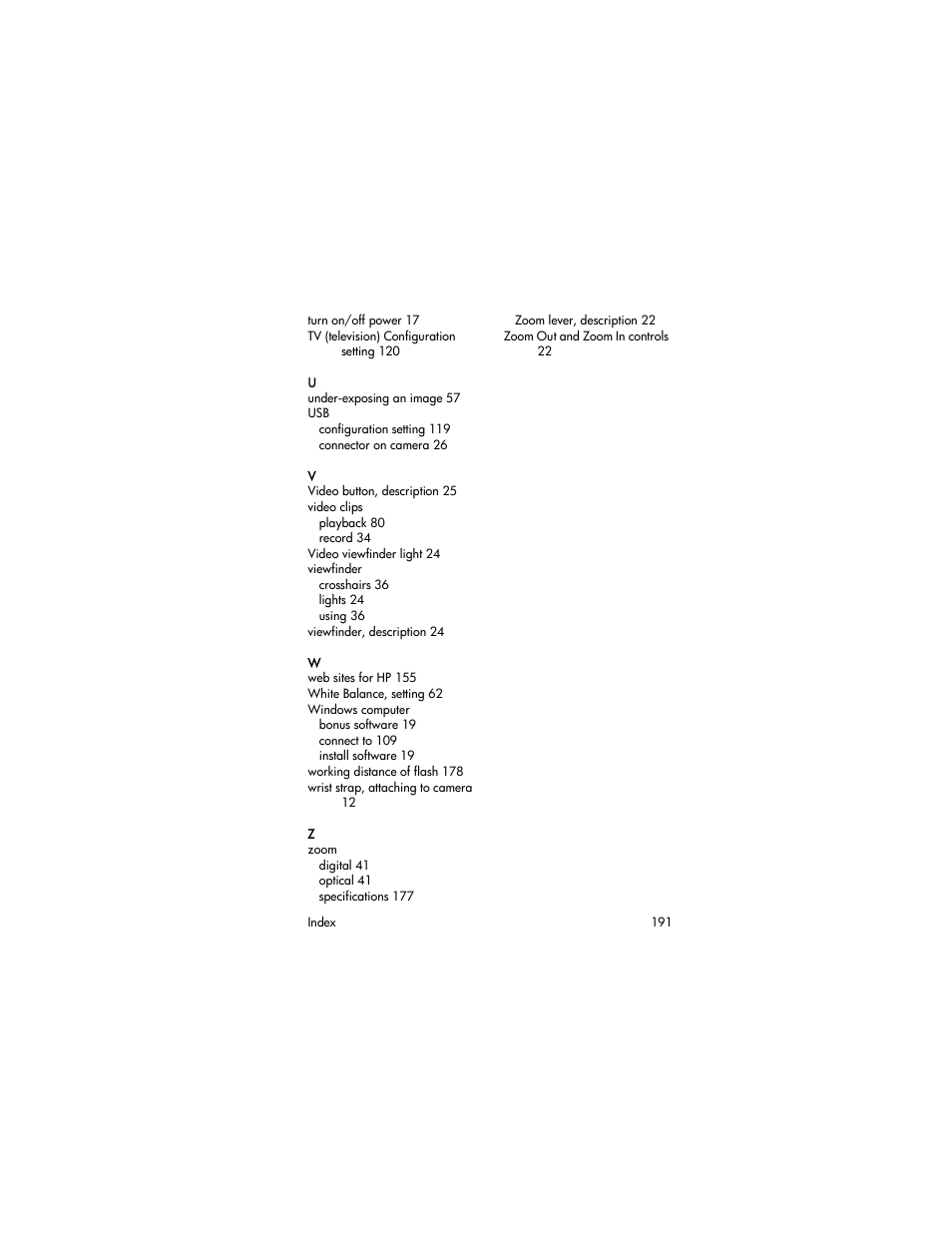 HP R707 User Manual | Page 191 / 191