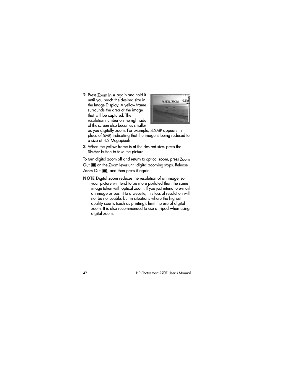 HP R707 User Manual | Page 42 / 191