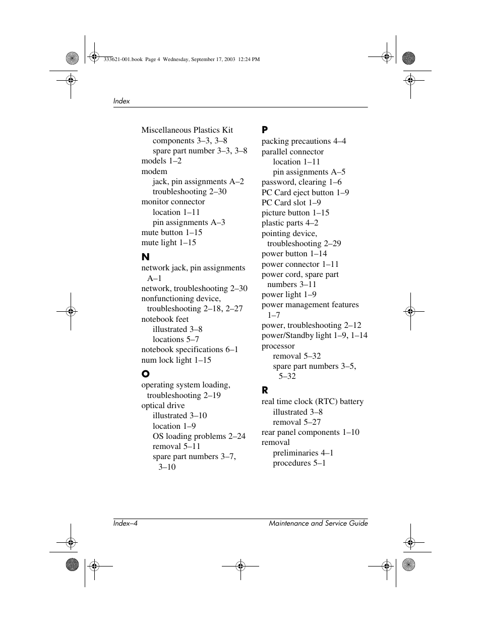 HP PAVILLION ZD7000 User Manual | Page 153 / 155