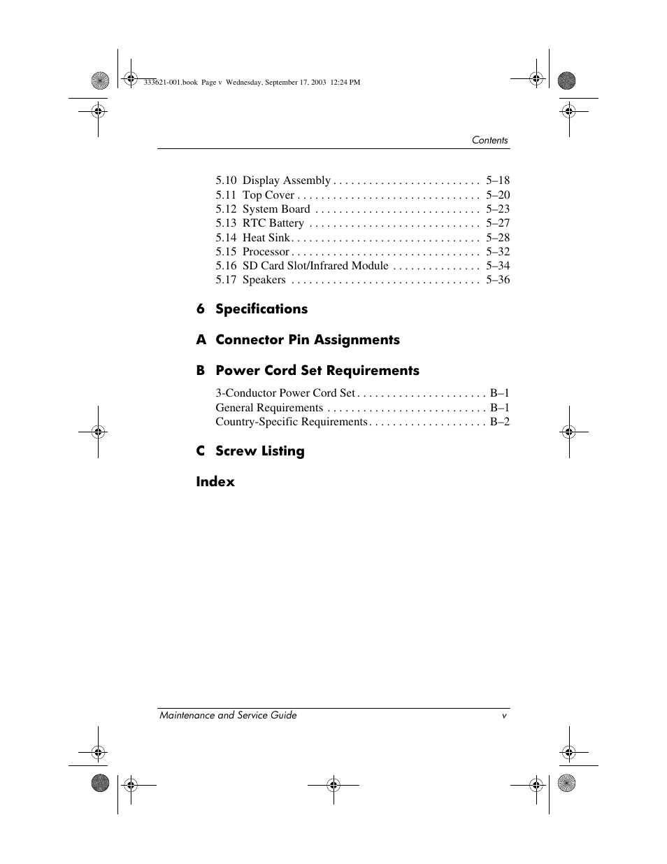 HP PAVILLION ZD7000 User Manual | Page 6 / 155