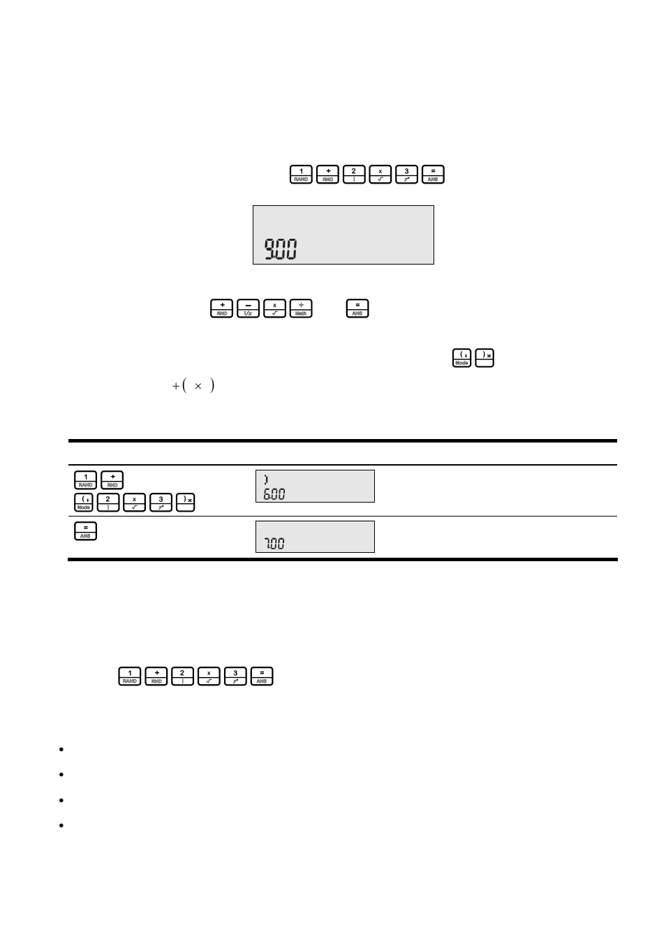 Chain mode, Algebraic mode | HP 20B User Manual | Page 17 / 75