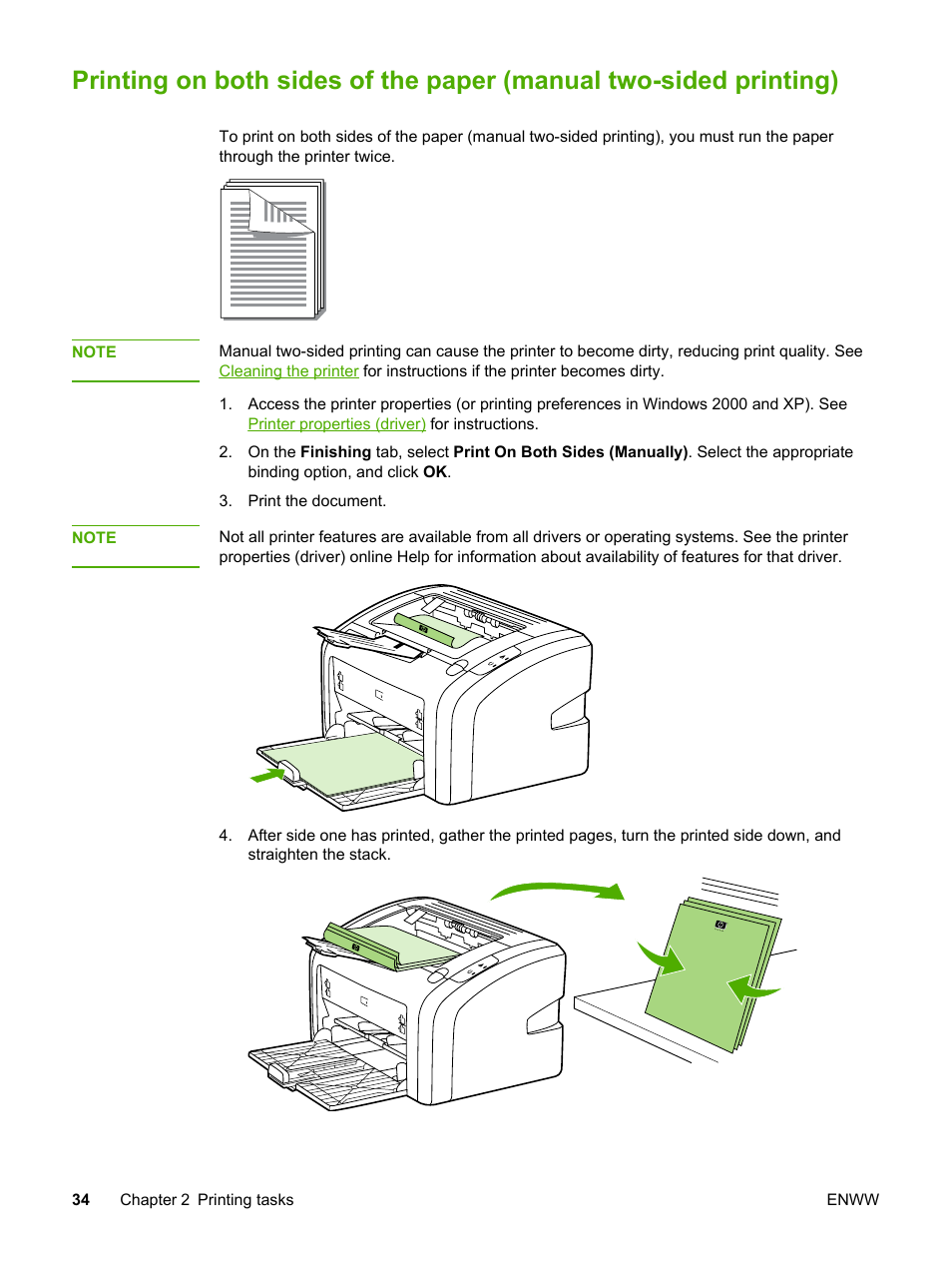 HP 1018 User Manual | Page 42 / 116
