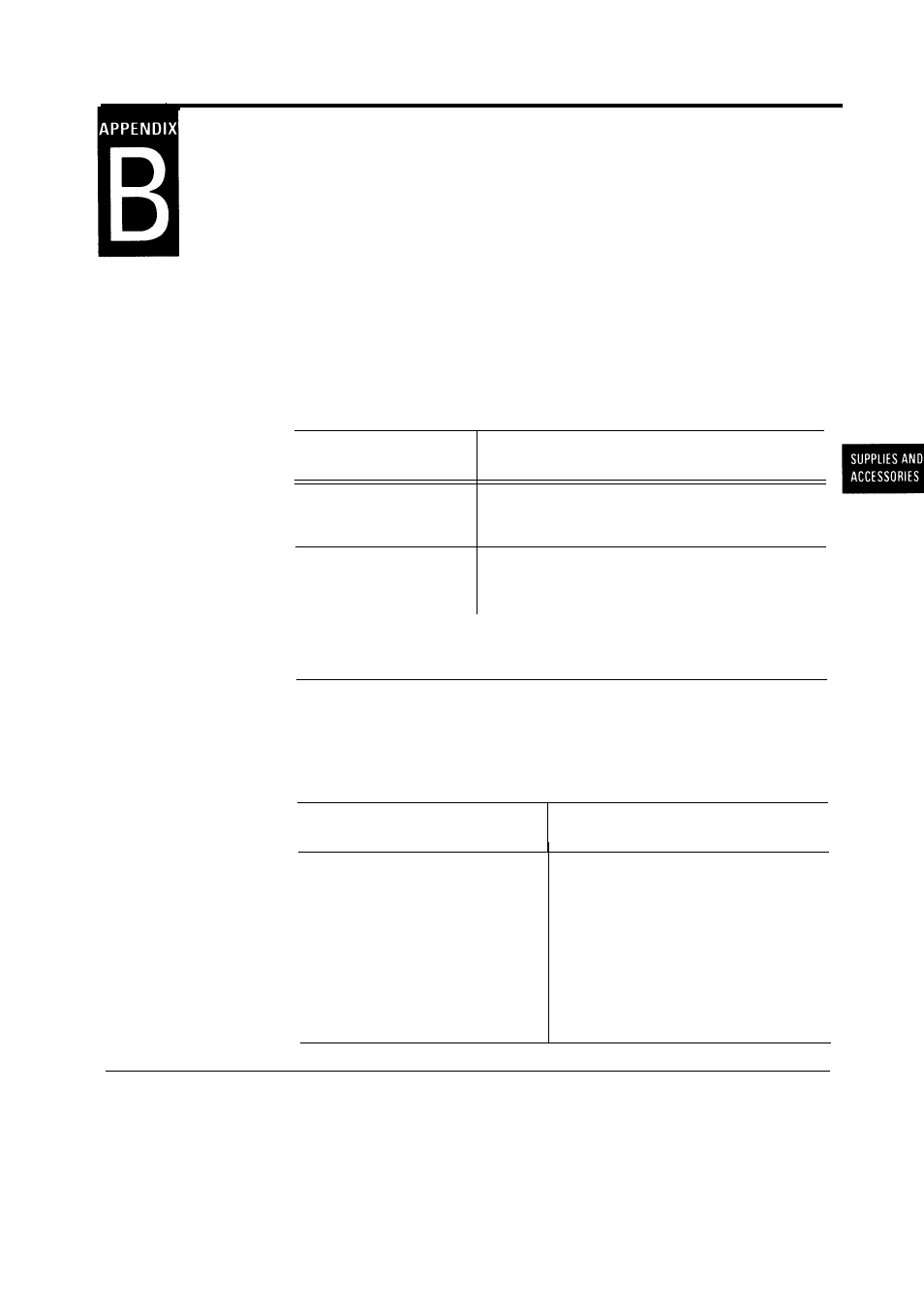 Supplies and accessories, Supplies, Accessories | HP 16V User Manual | Page 138 / 156