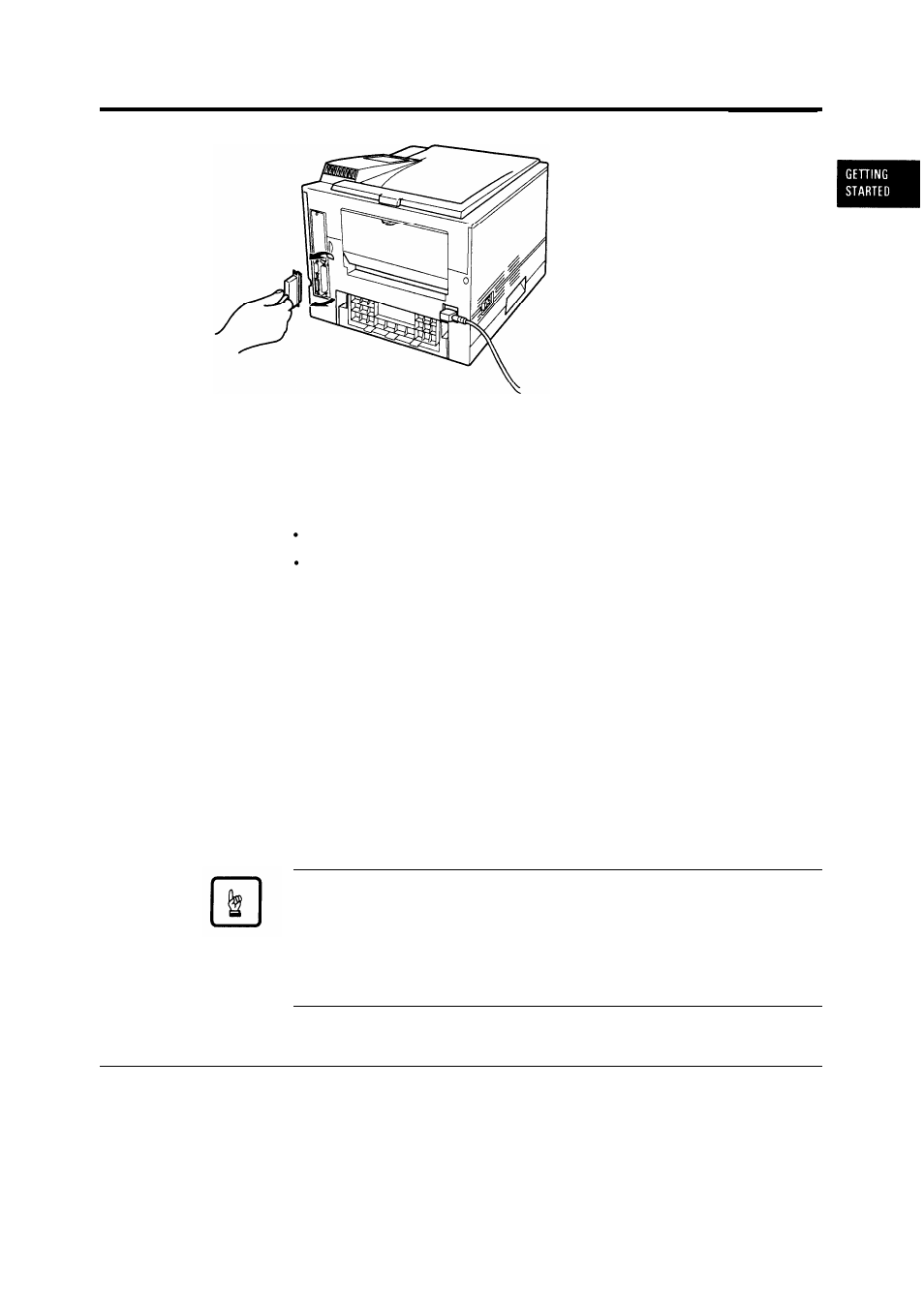 Connecting to the serial port, Connecting the serial interface cable | HP 16V User Manual | Page 32 / 156