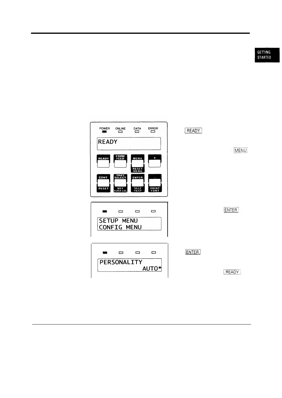 Selecting an emulation | HP 16V User Manual | Page 36 / 156