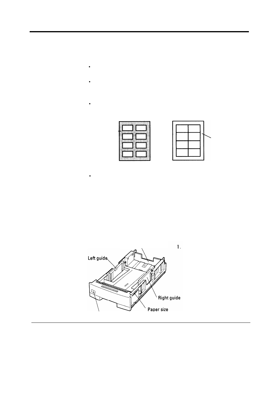 Labels 2-26, Changing the paper tray size 2-26, Changing the paper tray size | HP 16V User Manual | Page 73 / 156