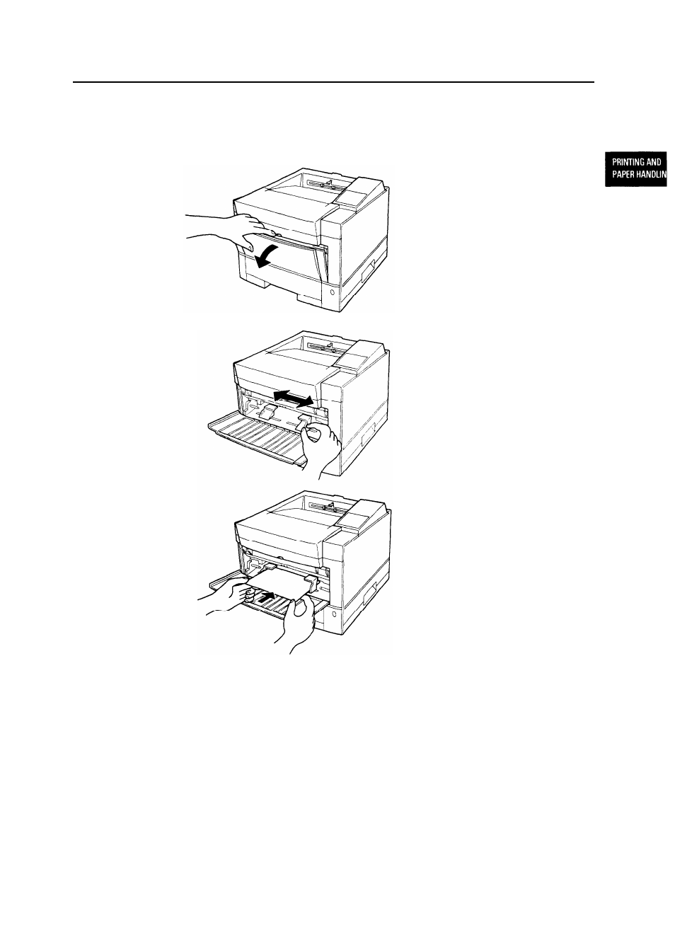 Using manual feed slot built in the printer 2-31 | HP 16V User Manual | Page 78 / 156