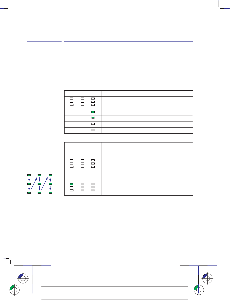 Front-panel lights | HP 330 User Manual | Page 126 / 184