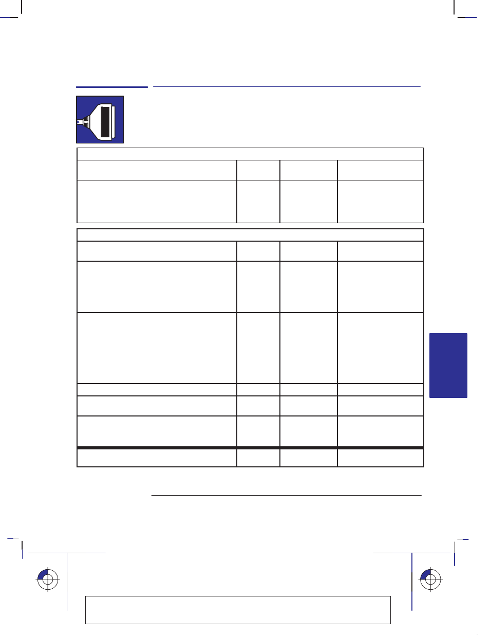 Interface cables | HP 330 User Manual | Page 161 / 184