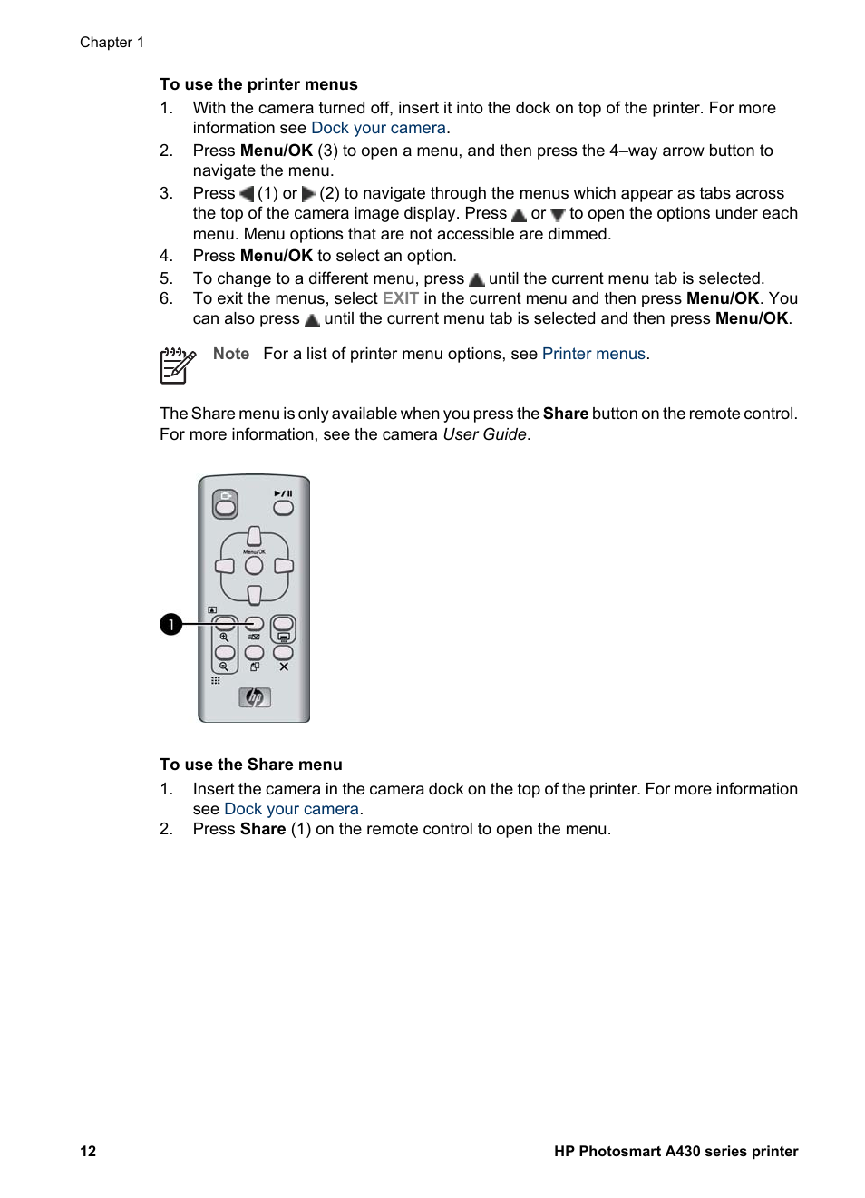 HP A430 User Manual | Page 15 / 62