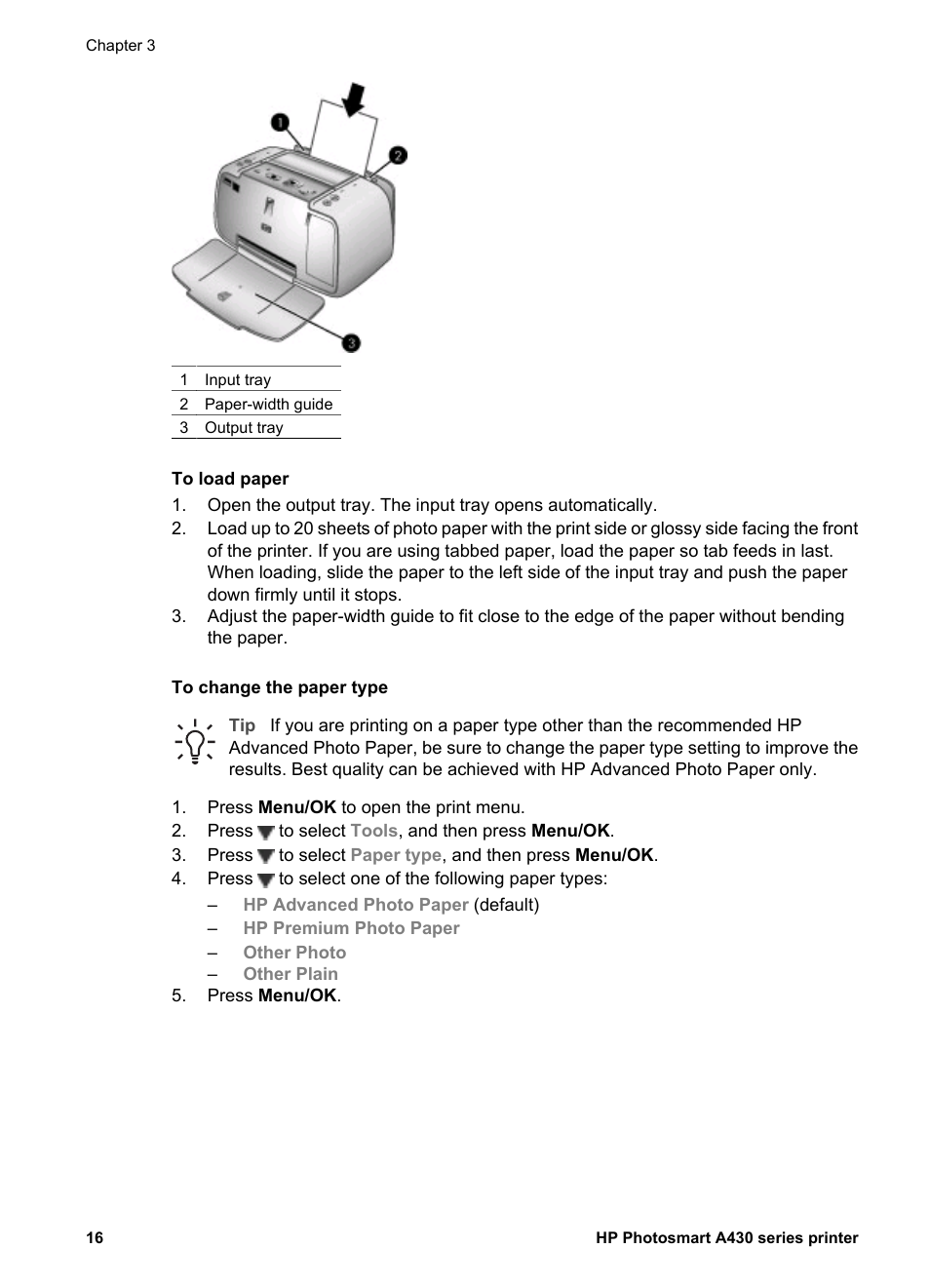 HP A430 User Manual | Page 19 / 62