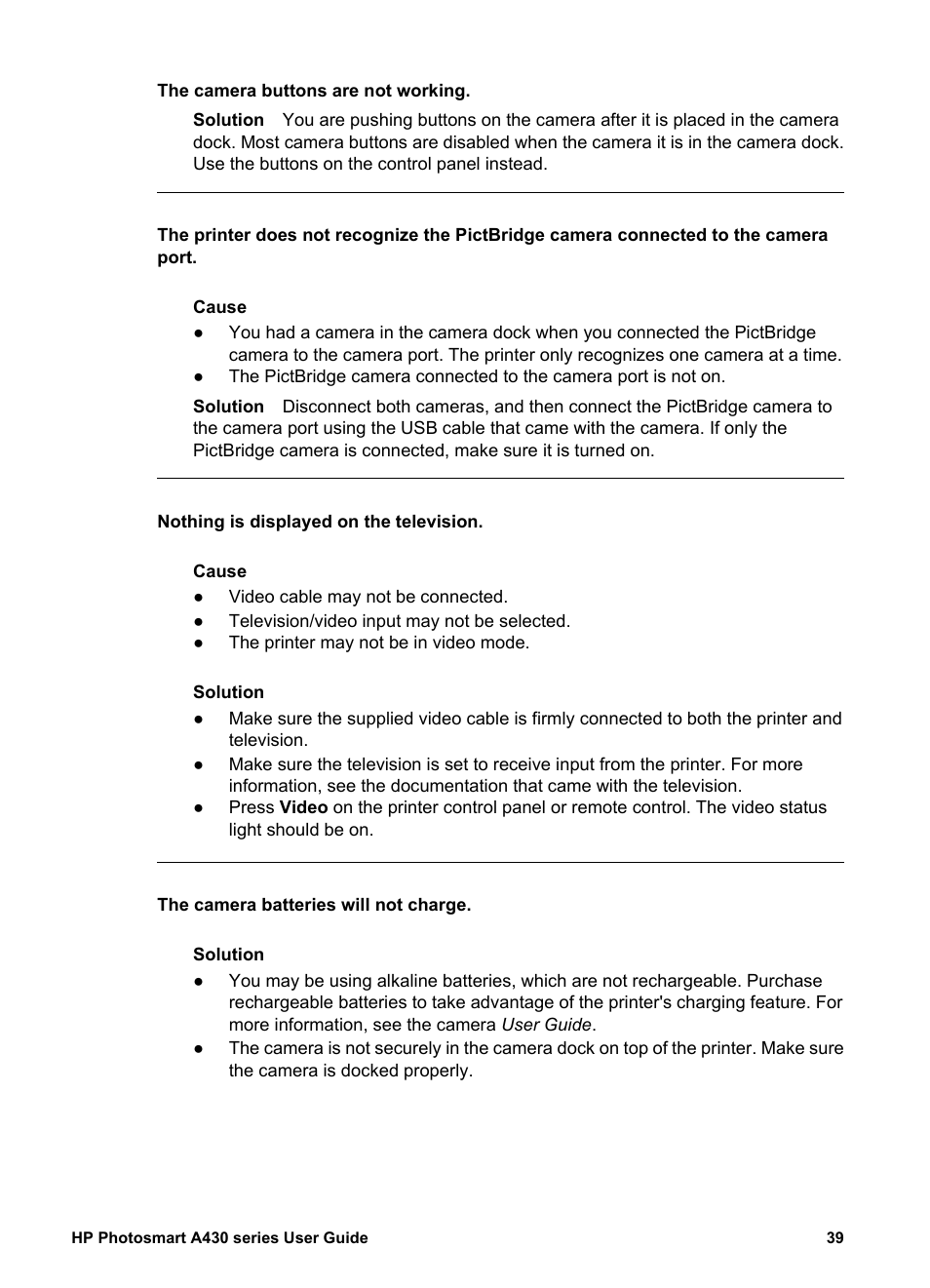 HP A430 User Manual | Page 42 / 62