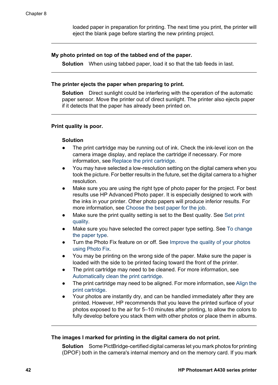 HP A430 User Manual | Page 45 / 62