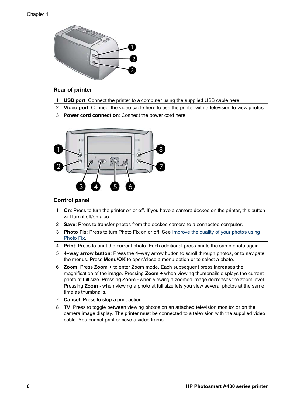 HP A430 User Manual | Page 9 / 62