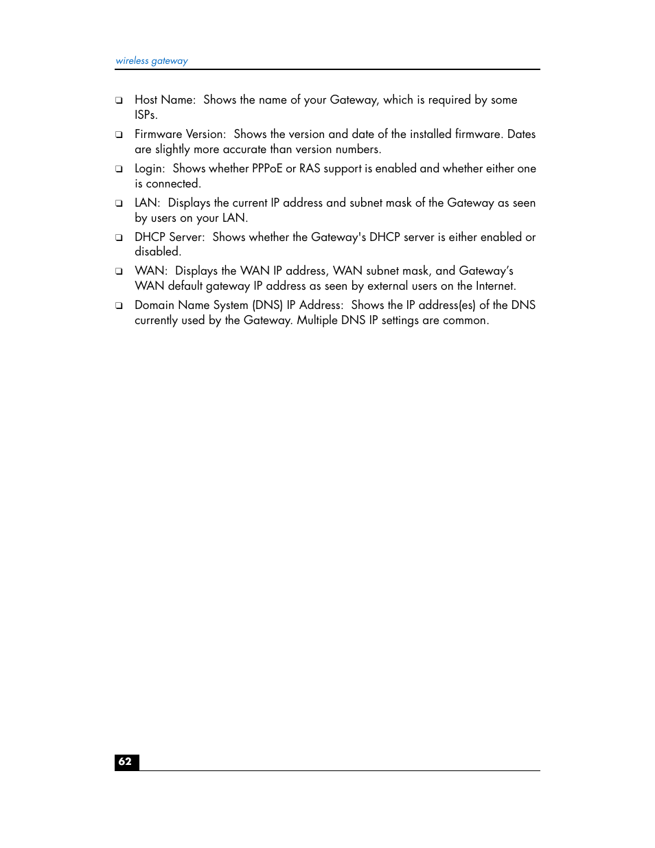 HP hn200w User Manual | Page 62 / 94